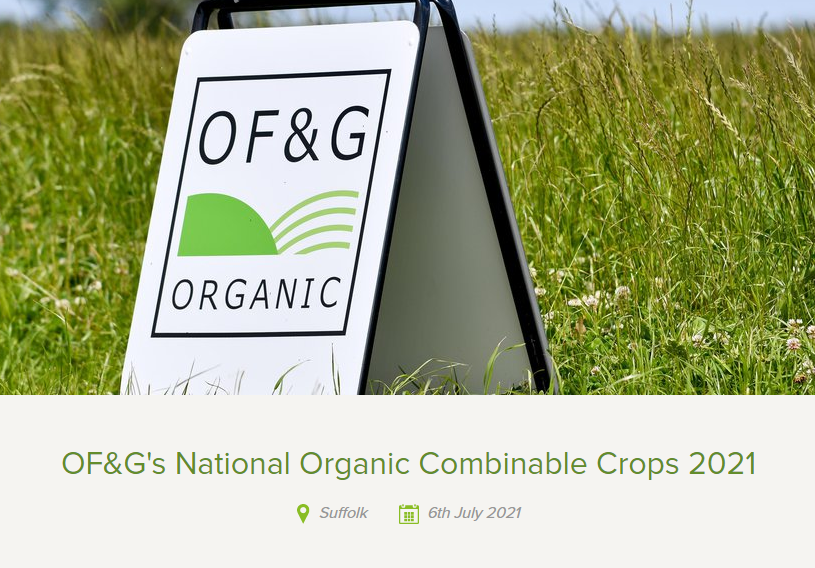 OF&G’s National Organic Combinable Crops 2021